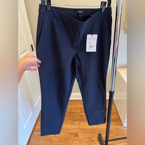 THEORY navy THANIEL pant 8 nwt